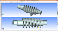 Parametric Model with NC Program Generation for Manufacturing Worm Gears with ZT2-shape Profile