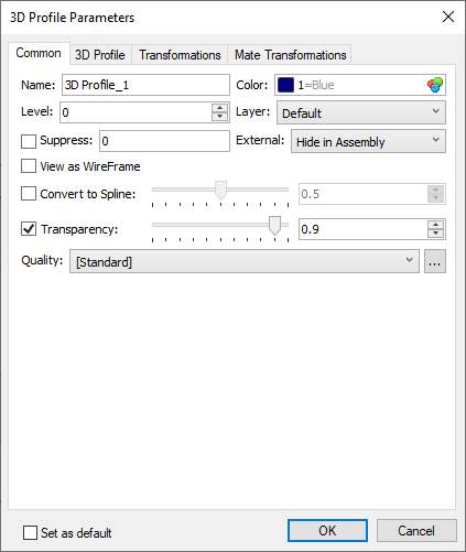 3DProfileParameters