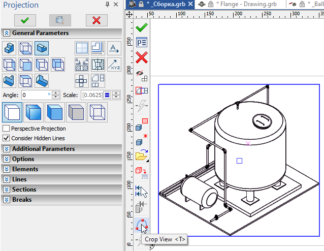 NewProjectionOutline