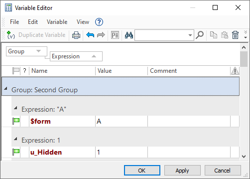 VariablesEditor66